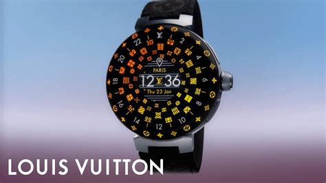 louis vuitton tambour horizon light up connected watch|louis vuitton tambour price.